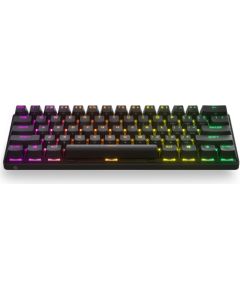 Steelseries Apex Pro Mini Wireless keyboard USB + RF Wireless + Bluetooth QWERTY US English Black