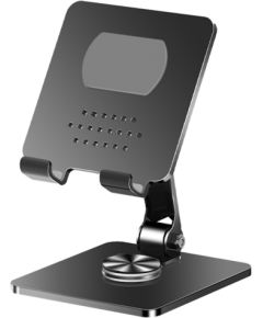 iLike STM4 Металлический держатель для планшетного ПК с регулируемым углом и вращением на 360 градусов Черный