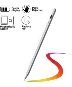 iLike SL3 Active NIB Stylus Pen with High sensivity 1.4mm fine for Apple iPad / iPhone Palm Rejection White