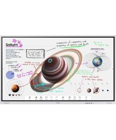 SAMSUNG 75" FLIP PRO WM75B DIGITAL FLIPBOARD,UHD,TOUCH, HDMI X2, DP, TIZEN 6.5 LANDSCAPE