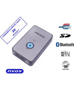 Nvox Digital converter 10PIN, MP3, USB, SD, Bluetooth, BMW (NV1080B BT BMW 10PIN)