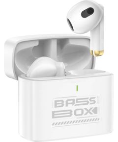 Wireless earphones TWS Foneng BL128, Bluetooth 5.3 (white)