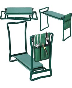 Dārza krēsls ravēšanai ar instrumentu kasti Springos GA0202