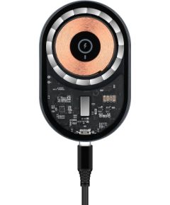 RoGer MQ15 MagSafe Wireless Charger QI 15W Auto bezvadu lādētājs