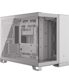 Corsair 2500X, tower case (white, tempered glass)