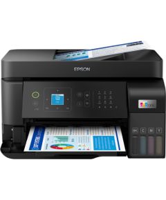 Epson EcoTank ET-4810, multifunction printer (black, USB, LAN, WLAN, scan, copy, fax)