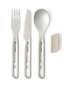 Sea To Summit Ēdamrīku komplekts DETOUR Stainless Steel Cutlery Set 1P, 3 pcs