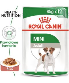 Royal Canin Karma ROYAL CANIN SHN Mini Adult w sosie 12X85G