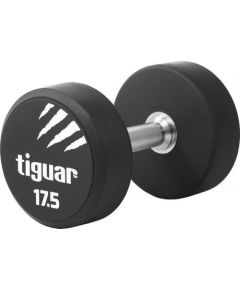 Tiguar hantel TI-WHPU0175 gumowany 1 x 17.5 kg