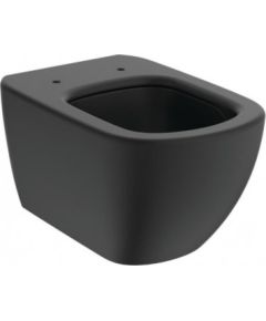 Ideal Standard pods Tesi Aquablade, stiprināms pie sienas, 365x535 mm, silk black