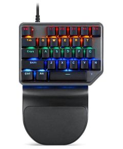 Motospeed K27 RGB Mehāniskā Ciparu Klaviatūra ar vadu / LED Apgaismojumu / USB / Melna (ENG)