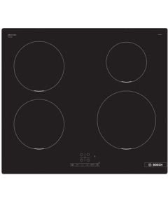 Bosch PVQ631HC1E Series6 60cm  bez rāmja, melna - Iebūvējama indukcijas plīts virsma