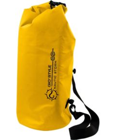 Gio`style Ūdensnecaurlaidīga termiskā soma Dry Bag Nautic Storm L 20L, Ø23x63cm, dzeltena