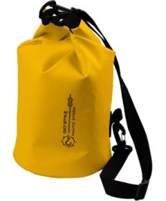 Gio`style Ūdensnecaurlaidīga termiskā soma Dry Bag Nautic Storm S 5L, Ø18,5x36cm, dzeltena