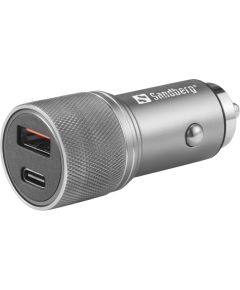 Samsung Sandberg 441-50 Car Charger 1xQC3.0+1xUSBC 48W