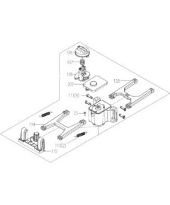 Aadjust Height Assembly WR147E, WR148E, Worx
