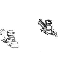 Left/Right Housing WG183E, WG183E.9, Worx
