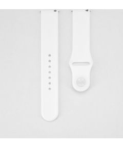 Connect   22mm Silicone Loop (130mm M/L) White