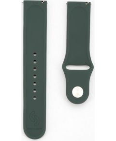 Connect   20mm Silicone Loop (S/M 110mm) Olive