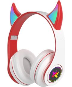 Беспроводные наушники Goodbuy Devil для детей | bluetooth 5.0 | белый