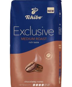 Kawa ziarnista Tchibo Exclusive Medium Roast 1000g Kafijas kapsulas, kafija