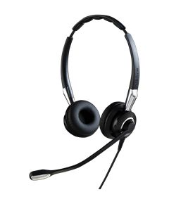 Jabra Biz 2400 II QD Duo NC Wideband Balanced Wired Headset, QD, Black / 2489-825-209