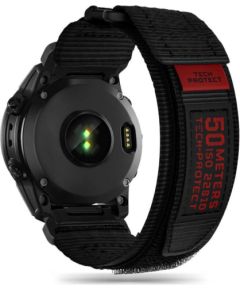 Tech-Protect watch strap Scout Pro Garmin fenix 5/6/6 Pro/7, black