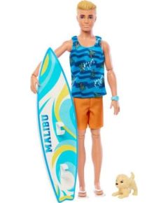 Lalka Barbie Mattel Ken Surfer plażowy (blondyn) HPT50