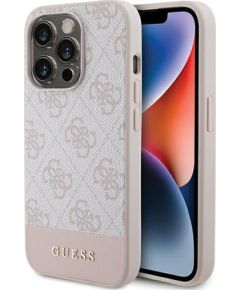 Guess GUHCP15LG4GLPI Aizmugurējais Apvalks priekš Apple iPhone 15 Pro