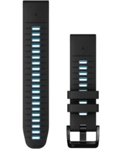 Garmin Quickfit 22 mm Ремешок для часов, Черный/облачно-синий