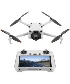 DJI Mini 3 Drons with DJI RC (2024) remote controller ar ekrānu