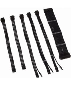 PSU Kabeļu Pagarinātāji Kolink Core 6 Cables Black