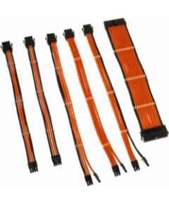PSU Kabeļu Pagarinātāji Kolink Core 6 Cables Orange