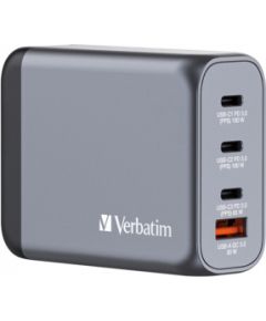 Lādētājs Verbatim Wall Charger 100W Grey
