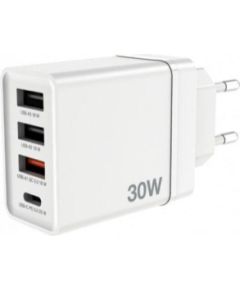 Lādētājs Verbatim Wall Charger 30W White