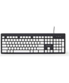 KEYBOARD CHOCOLATE USB ENG/BLACK KB-CH-01 GEMBIRD