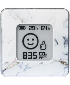 SMART HOME AIR QUALITY SENSOR/SILV/MARB AIRV-MARB AIRVALENT