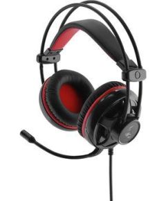 HEADSET GAMING GS300/BLACK/RED MRGS300 MEDIARANGE
