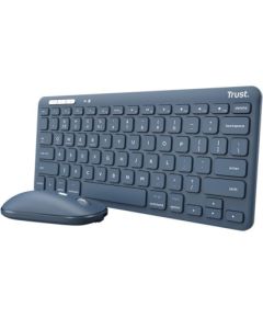 KEYBOARD +MOUSE WRL LYRA/BLUE 24937 TRUST