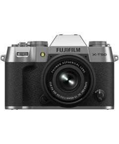 FUJIFILM X-T50/XC15-45mmF3.5-5.6 OIS PZ Silver