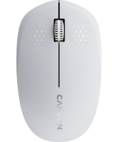 CANYON MW-04, Bluetooth Wireless optical mouse with 3 buttons, DPI 1200 , with1pc AA canyon turbo Alkaline battery,White, 103*61*38.5mm, 0.047kg