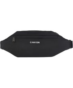 CANYON FB-1, Fanny pack, Product spec/size(mm): 270MM x130MM x 55MM, Black, EXTERIOR materials:100% Polyester, Inner materials:100% Polyester, max weight (KGS): 4kgs
