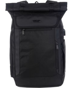 CANYON RT-7, Laptop backpack for 17.3 inch, Product spec/size(mm): 470MM(+200MM) x300MM x 130MM, Black, EXTERIOR materials:100% Polyester, Inner materials:100% Polyester, max weight (KGS):