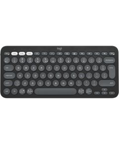 LOGITECH K380S Bluetooth Keyboard - TONAL GRAPHITE - NORDIC
