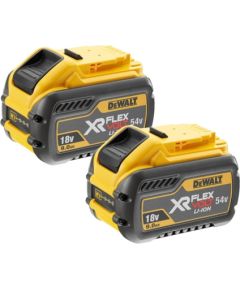VACCUMULATOR.FLEXVOLT 18/54V 9.0/3.0AH DCB547 DEWALT 2PCS