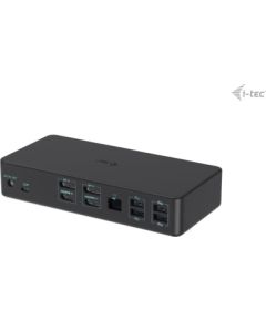I-TEC USB 3.0 USB-C Thunderbolt 3 Professional Dual 4K Display Docking Station Generation 2 + Power Delivery 100W