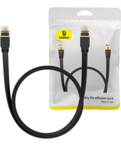 Baseus Cat 7 UTP Ethernet RJ45 Cable Flat 1,5m black