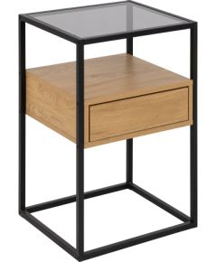 Naktsskapītis RANDOLF 40x35xH60cm, brūns