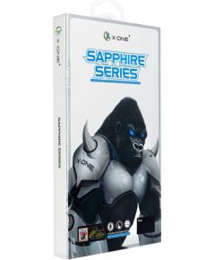 X-ONE Sapphire Glass Extra Hard aizsargstikls pilnam ekrānam Apple iPhone 15 Pro