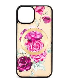 Evelatus Apple  iPhone 15 Wallet and Slim Cover Case Beige